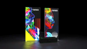 Energy-efficient LED lightboxes for trade shows